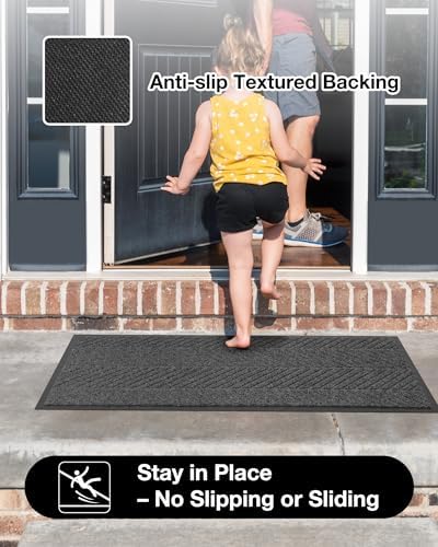 3′x10′ Door Mat Indoor Outdoor Entrance, Heavy Duty Floor Mat - Image 5