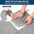 Interlocking Floor Tiles 100 Pack 12"X12" Waterproof Modular Cushion Mats - Image 4