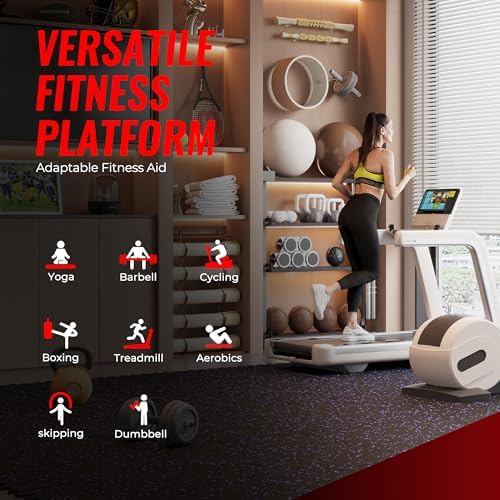 SUPERJARE 0.79'' Extra-Thick 24 Pcs 96 Sq Ft Exercise Equipment Mats - Image 2