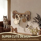 MTERSN Acacia Wood Dog Leash Holder - Image 3