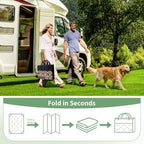 GENIMO Outdoor Rug, Waterproof Plastic Rugs 10'x14' - Image 5