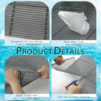 Tondiamo Pool Mats Non Slip Drainage Floor Pool Deck Mats, 3X 10 Ft - Image 3