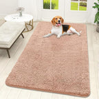 OLANLY Dog Door Mat for Muddy Paws 59x32, Super Absorbent Chenille Mud Mat by OLANLY