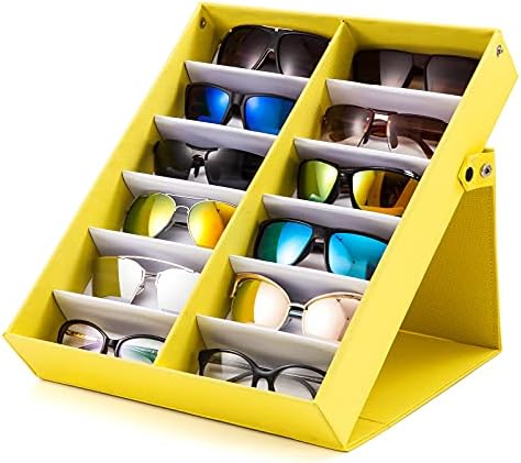 TRIUMPH VISION Sunglasses Organizer Storage Eyeglass Holder Glasses Case by TRIUMPHVISION