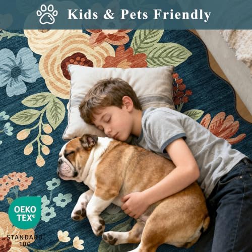 DUKINO 2x12 Washable Runner Rug, Long Runner Rug - Image 4
