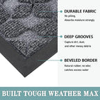 Bulijojo Sturdy Front Entrance Doormats, Durable Heavy Duty Welcome Mat - Image 3