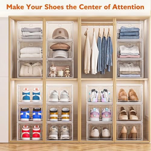 Sturdy Clear Shoe Organizer - Image 6