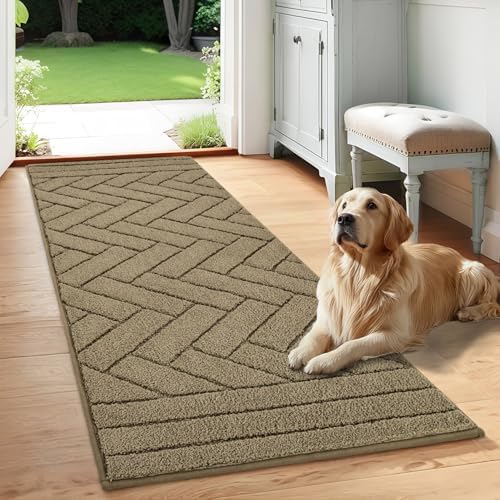Tindbea Dog Door Mat, Dirt Trapper Mud Mat by Unknown