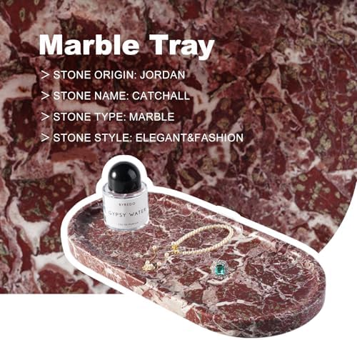 Koville Norway Natural Marble Tray, Catchall Tray - Image 2