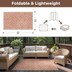 GENIMO Fall Decor Outdoor Rug 3'x5' - Image 2
