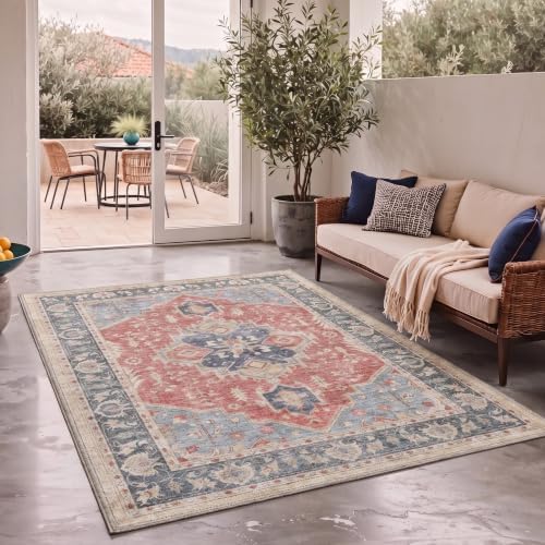 GENIMO 3x5 Outdoor Rug, Washable - Image 4