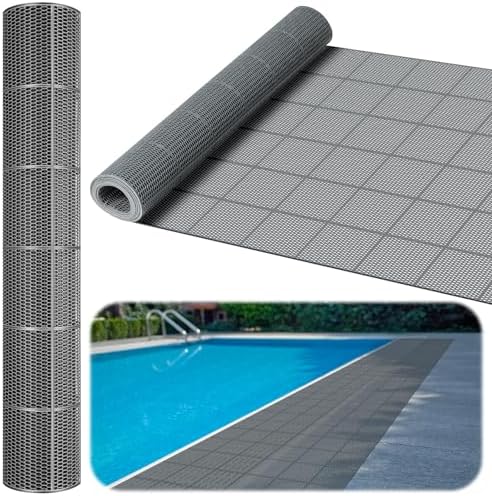 Tondiamo Pool Mats Non Slip Drainage Floor Pool Deck Mats, 3X 20 Ft by Tondiamo