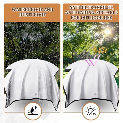 56 x 72 Inch Jumbo Tool Saver Machine Cover 420d Waterproof Fabric Equipment - Image 5