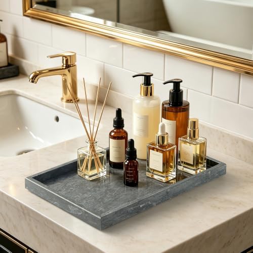 Real Natural Large Marble Tray for Bathroom, Kitchen Counter - Image 6