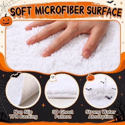Capoda 1 Pcs Halloween Ghost Bathroom Rug 20 x 30 Inch - Image 3