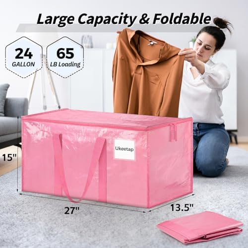 ukeetap 8 Pack Extra Large Clothes Storage Bins - Image 2