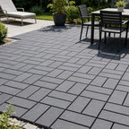 44 Pack Interlocking Deck Tiles, Easy Snap All-Weather Outdoor Deck Tiles - Image 7