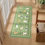 DUKINO 2x4 Rug Runner, Washable Dog Bathroom Rug Soft Non Slip - Image 5
