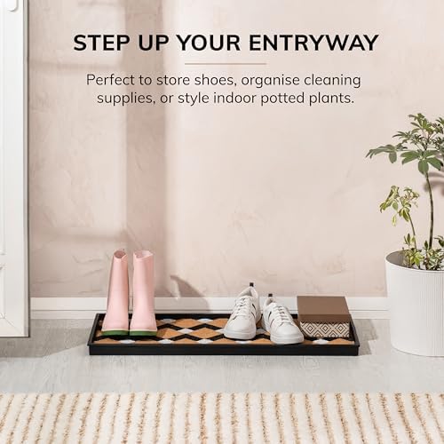 Anji Mountain Heavy Duty Waterproof Rubber Shoe Storage Mat Organizer/Boot - Image 2