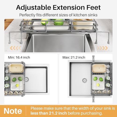 SNTD Expandable Dish Drying Rack - Image 7