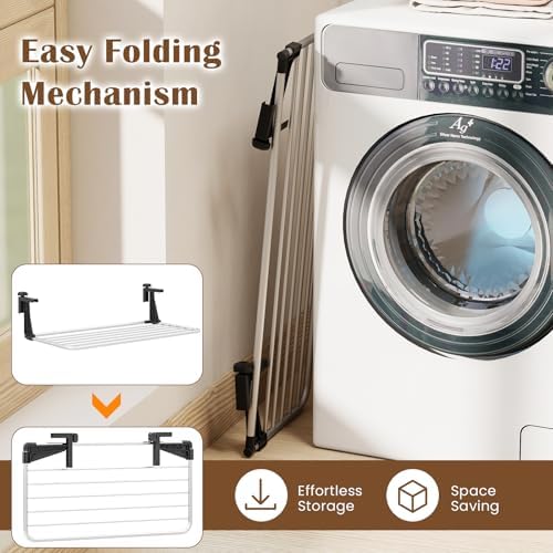 Tangkula Portable Clothes Drying Rack - Image 7