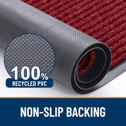 OLANLY 2-Pack Front Door Mats 59x34, Waterproof Heavy-Duty Doormats - Image 3