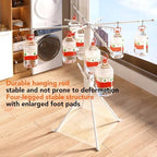 Foldable 4-Legged Clothes Drying Rack, Extra Stable Heavy Duty Laundry Drying - Image 3