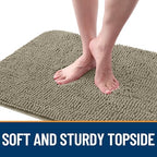 OLANLY Dog Door Mat for Muddy Paws 70x32, Super Absorbent Chenille Mud Mat - Image 4