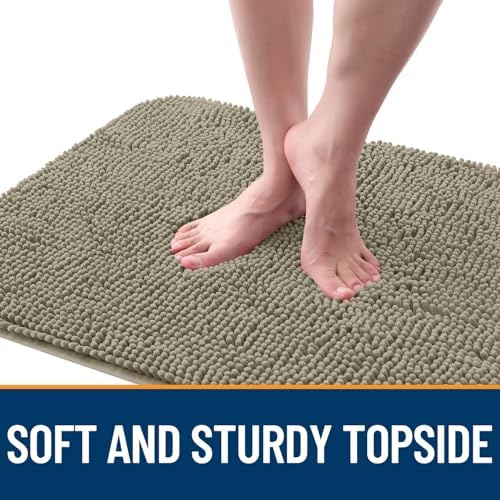 OLANLY Dog Door Mat for Muddy Paws 70x32, Super Absorbent Chenille Mud Mat - Image 4