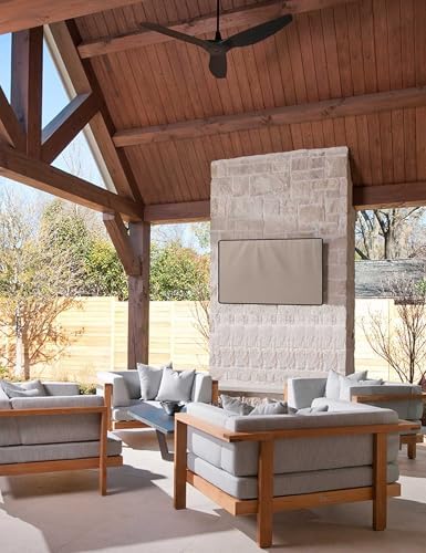 iBirdie Outdoor TV Cover 60 to 65 inch Weatherproof and Waterproof - Image 4