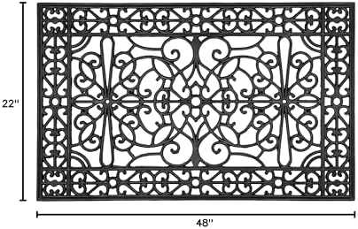 Calloway Mills 104092248 Duchess Rubber Doormat 22" x 48" - Image 2
