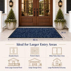 Yimobra Extra Large Door Mat, Outdoor Doormat - Image 2