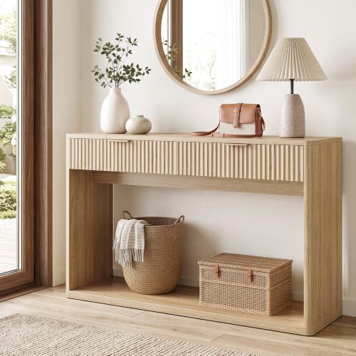 IRONCK 47" Fluted Console Table - Image 3