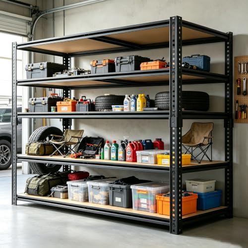 5-Tier Garage Storage Shelving - Image 3