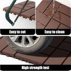 44 Pack Interlocking Deck Tiles, All-Weather Outdoor Deck Tiles - Image 3
