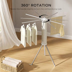 SUNOUTLY Tripod Clothes Drying Rack, Garment Rack Portable and Foldable Space - Image 3