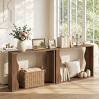 HOOBRO Narrow Entryway Table, 39.4 Inches Console Table - Image 4