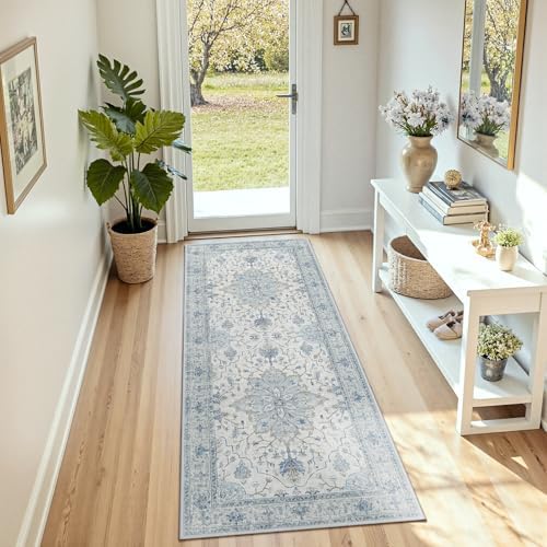 RELEANY Washable Area Rug, Runner 3'x8' - Image 3
