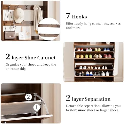 Fsbecl Shoe Storage Cabinet - Image 4