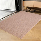 Indoor Door Mat 20"x32", Reusable Non-Slip Self-Adhesive Backing by Unknown