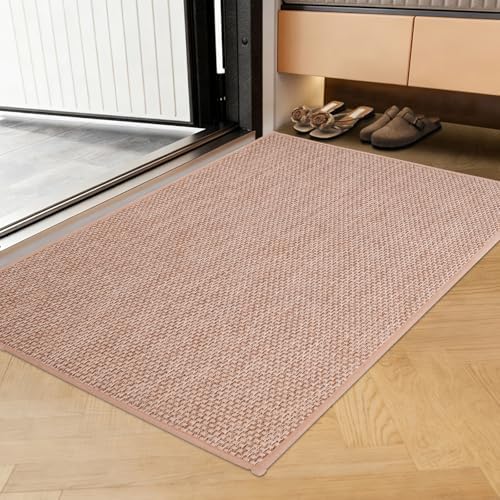 Indoor Door Mat 20"x32", Reusable Non-Slip Self-Adhesive Backing by Unknown