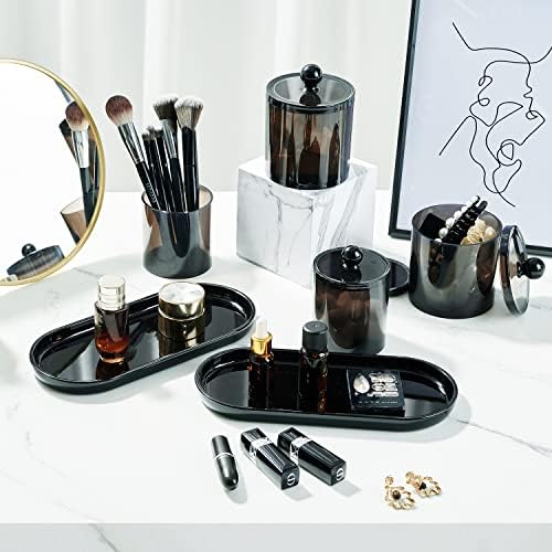 SheeChung Acrylic Vanity Tray, Bathroom Makeup Organizer Countertop - Image 4