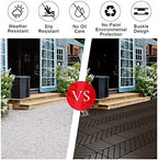 VANCASTLE Interlocking Deck Tiles 9 Pack Dark Coffee 12"x12" Patio Pavers - Image 4
