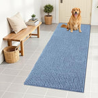 OLANLY Dog Door Mat for Muddy Paws 59x24, Extra Absorbent Chenille Mud Mat by OLANLY