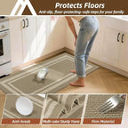 COSY HOMEER Kitchen Rugs Sets of 2 Non-Slip Washable - Image 6