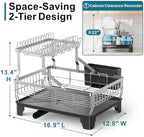GSlife Stainless Steel Dish Drying Rack - Image 5