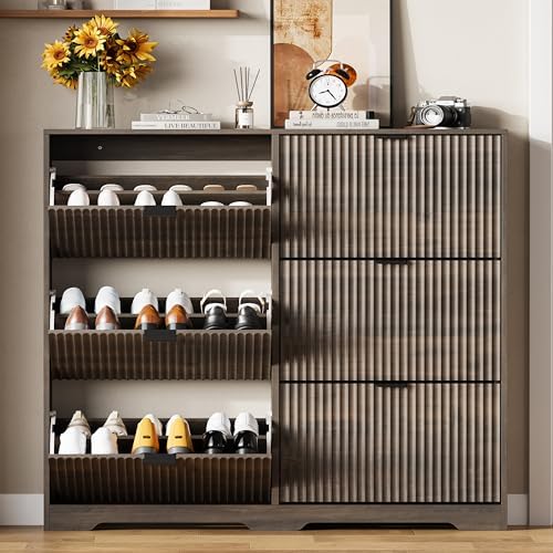 HUANLEGO Shoe Cabinet Storage for Entryway - Image 3