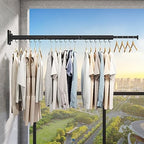 Wall Mounted Tri-Fold Clothes Drying Rack, Heavy Duty Collapsible Laundry - Image 6