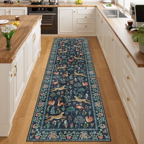 DUKINO 2.6x8 Rug for Hallway, Washable Kitchen Rugs Non Slip - Image 6