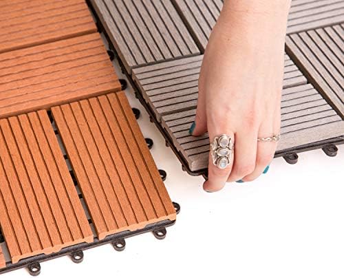 IncStores Helios Interlocking Patio Deck Tiles | All Weather | Waterproof - Image 4